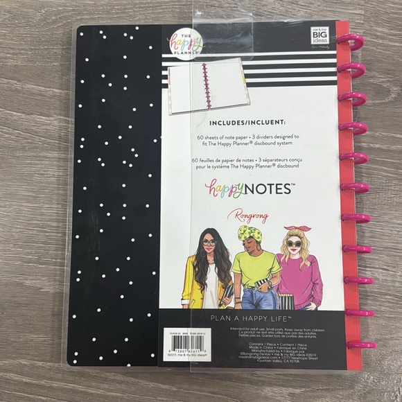 New in Package Happy Notes Notebook - Picture 2 of 3